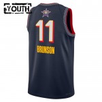 Maillot All-Star 2025 Jalen Brunson Jordan Navy Swingman - Enfant